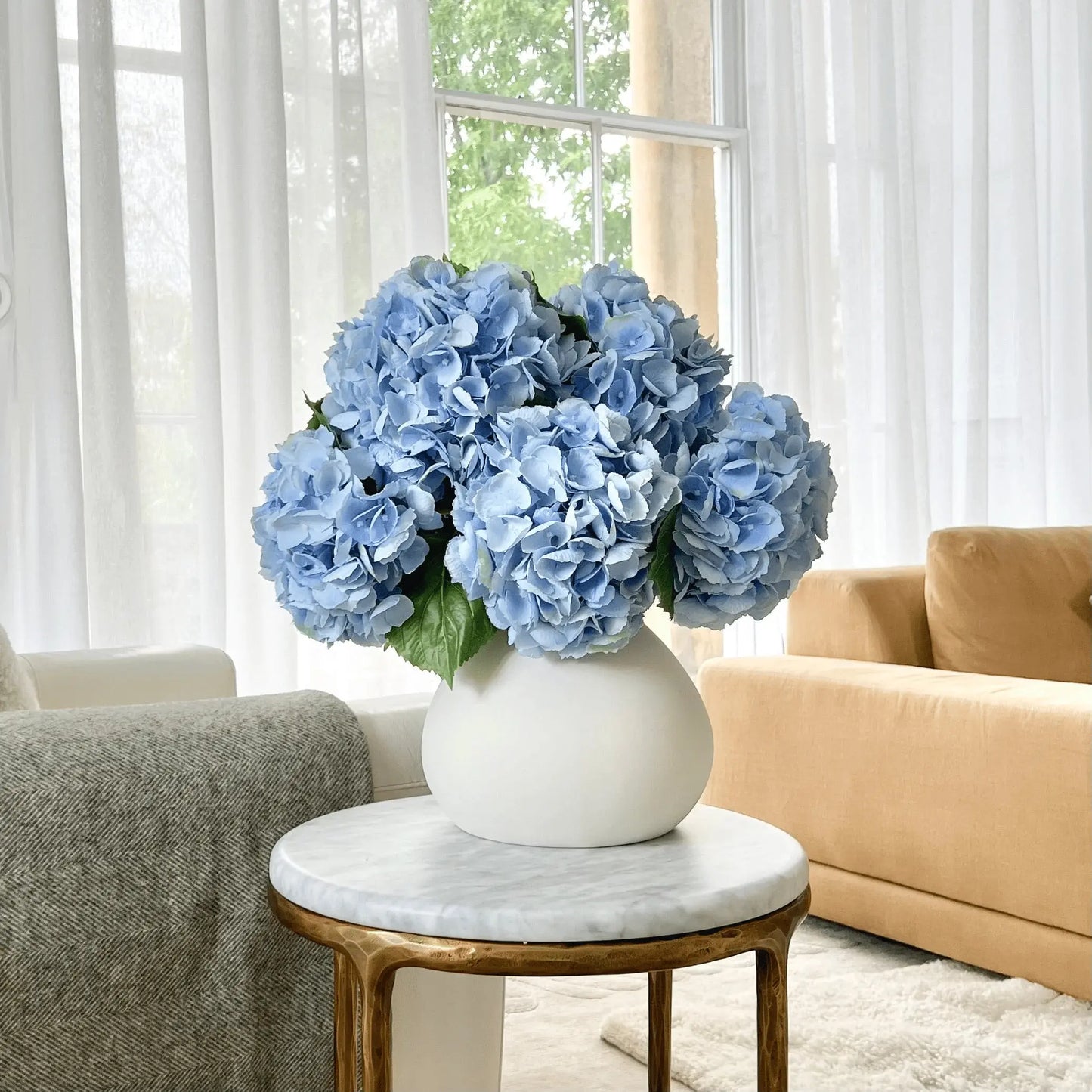 Ultra Realistic Hydrangea (set of 4)